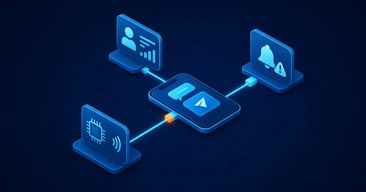 Imagen de portada: Bot Telegram para empresas: casos de uso, costos y una configuración PHP segura