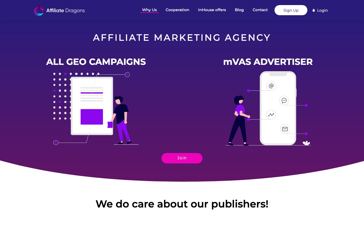 Affiliate Dragons - performance платформа