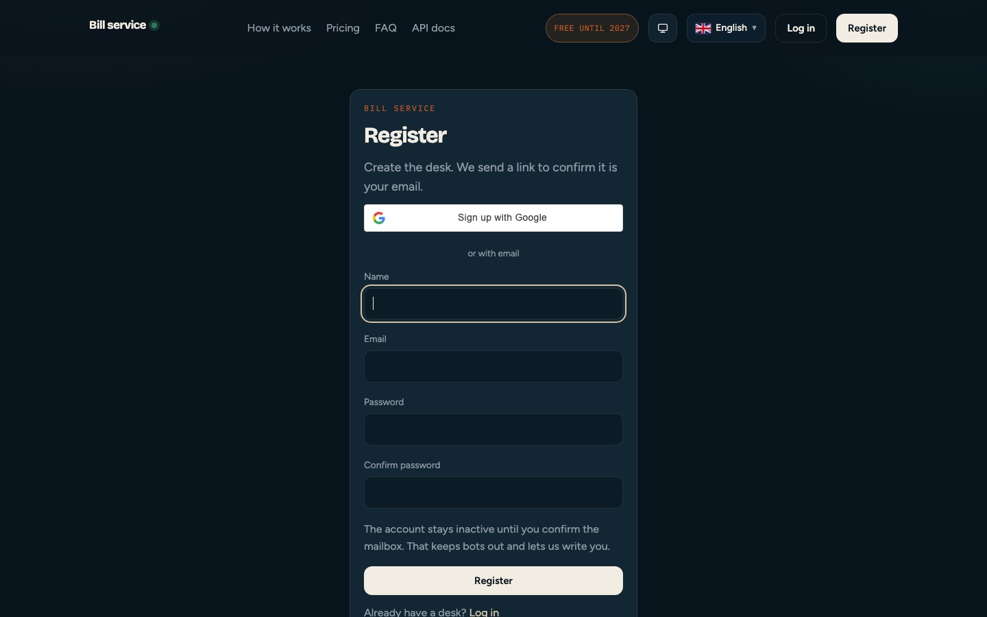 Bill by Integrono invoices & card pay - 3