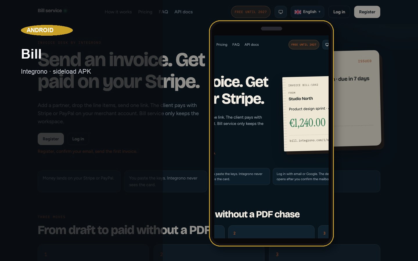 Bill Android - invoices from the phone