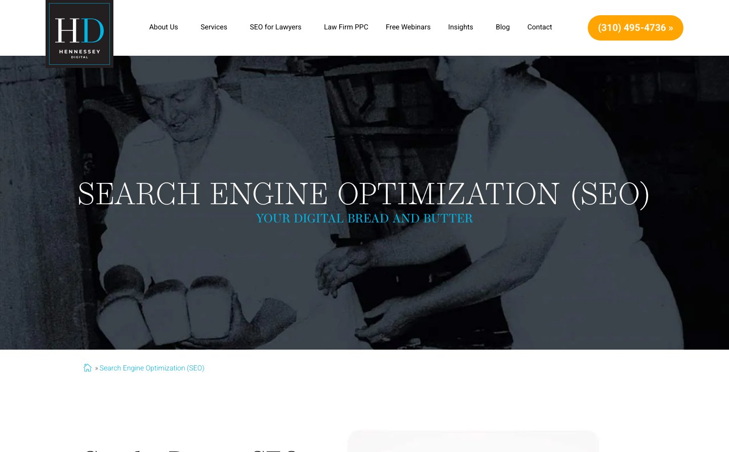 Hennessey Digital SEO growth platform - 3