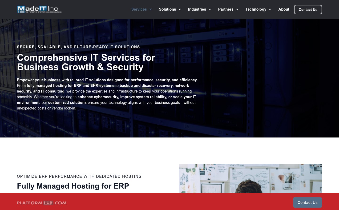 MadeIT managed hosting & private cloud - 2