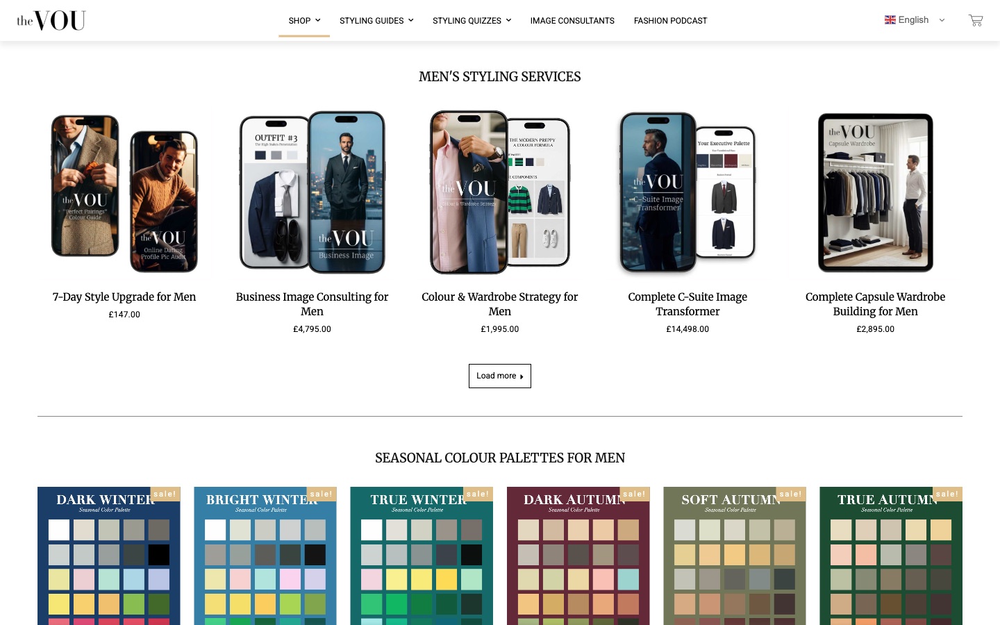 The VOU men's fashion styling - 2